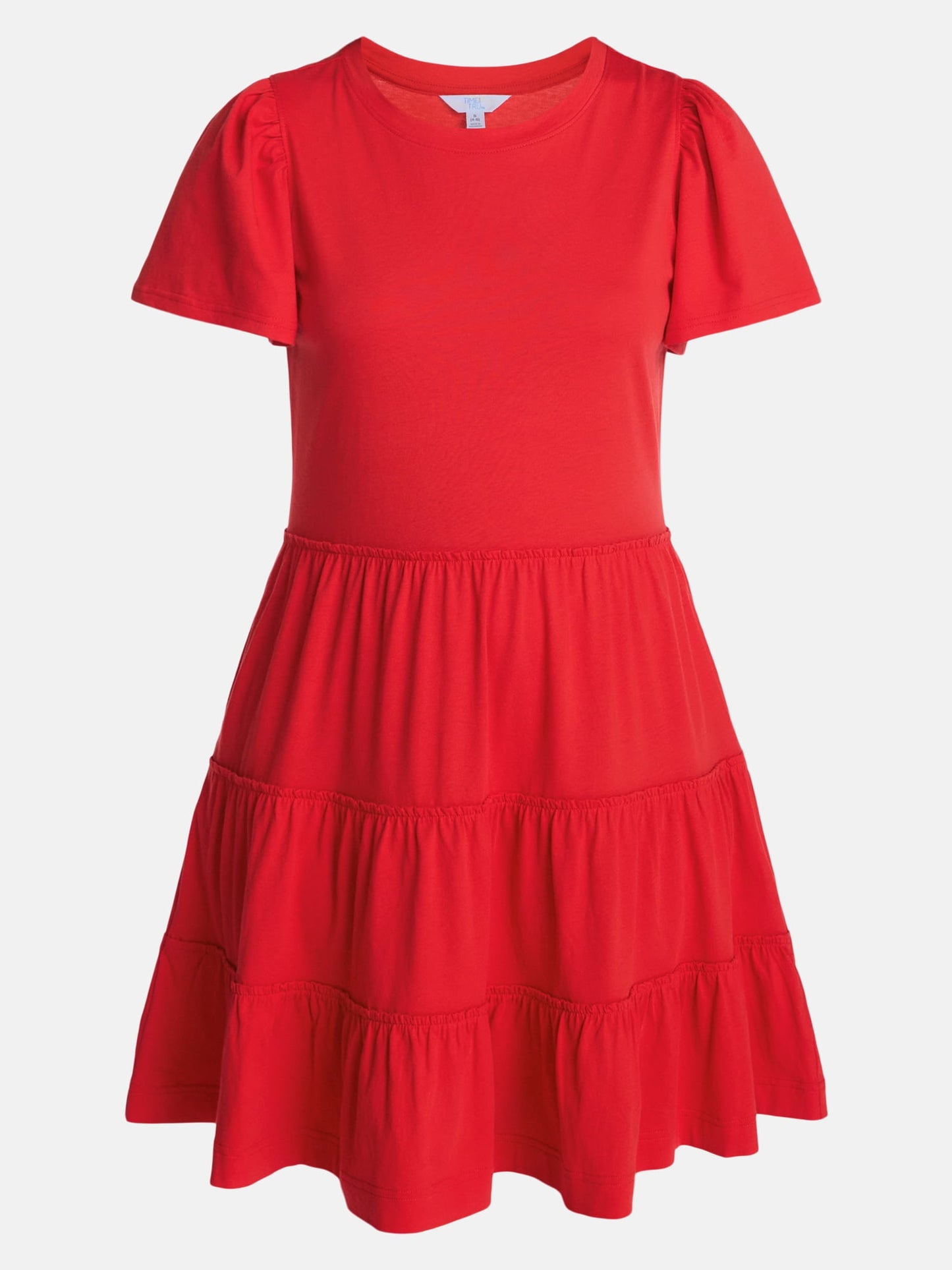 Fashnica -Women's- Plus- Cotton -Short- Sleeve- Swing -Dress.jpg