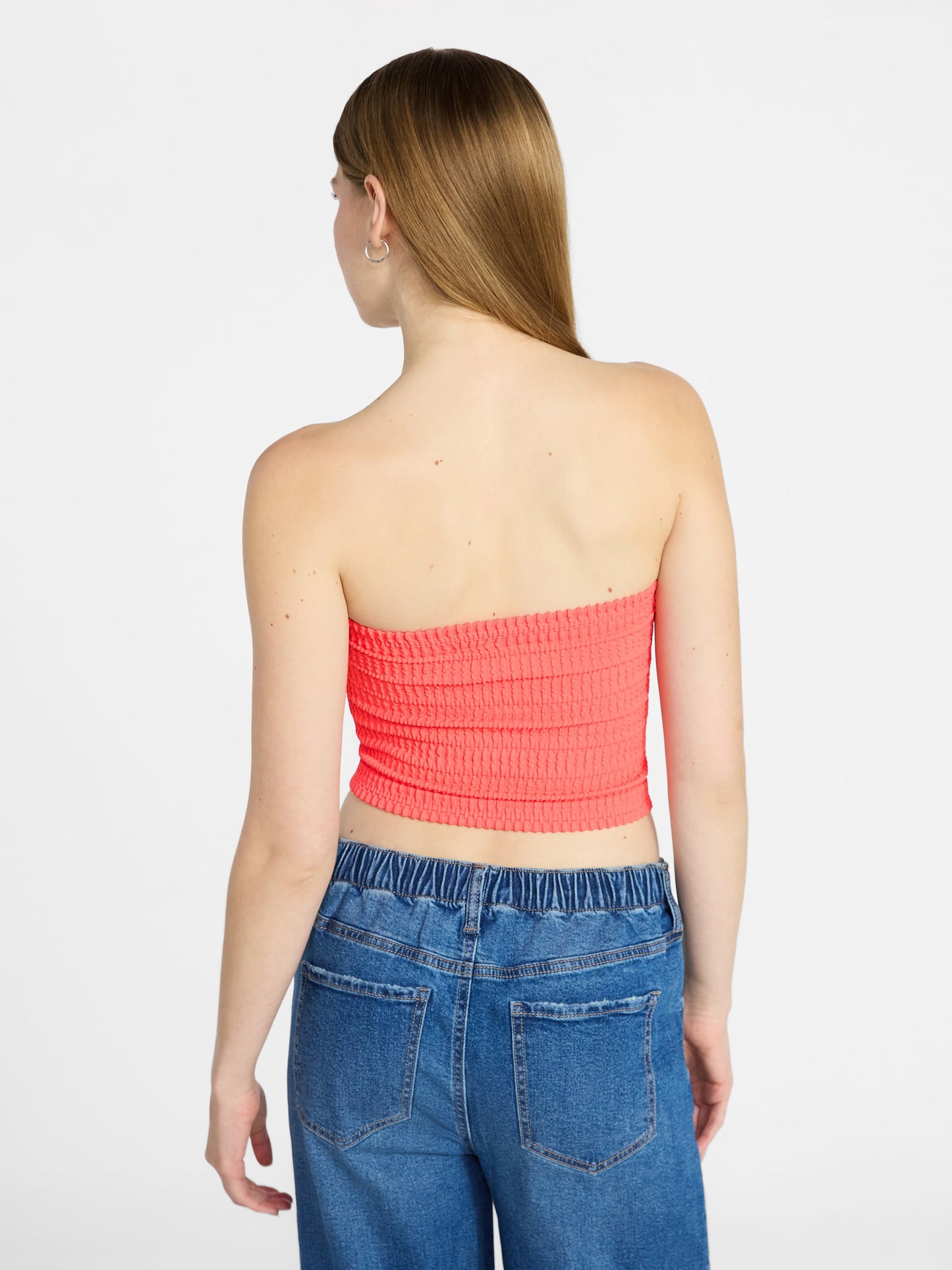 Fashnica -Women's -Seamless Textured- Tube- Top.jpg