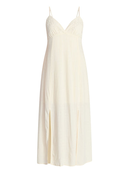 Fashnica -Women's- Beaded -Maxi Dress- with -Slits.jg