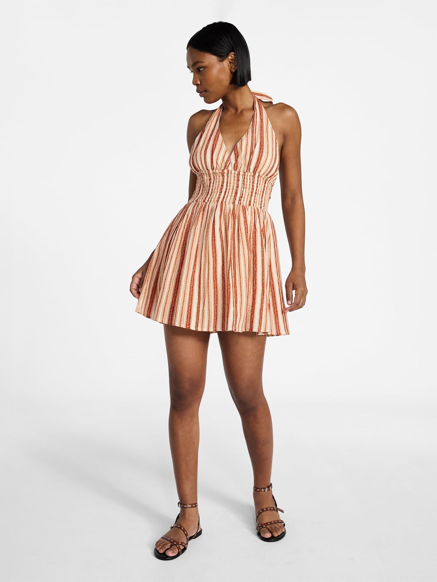 Fashnica -Smocked -Cotton- Halter -Mini -Dress.jpg