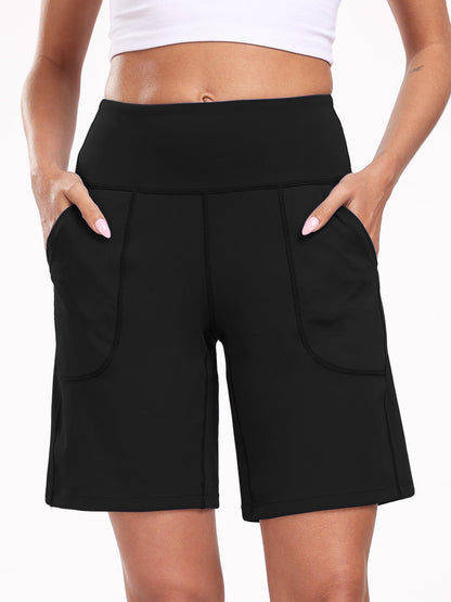 Fashnica -Women's-High-Waist -Wide-Leg -Workout -Shorts .jpg