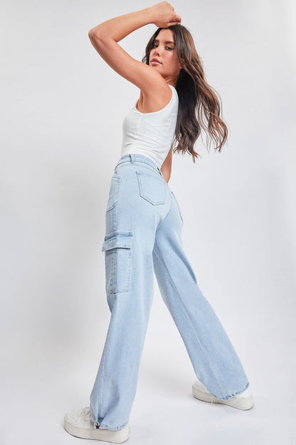 Fashnica -Women's- Cargo -Jeans -with- Bungee- Hem.jpg