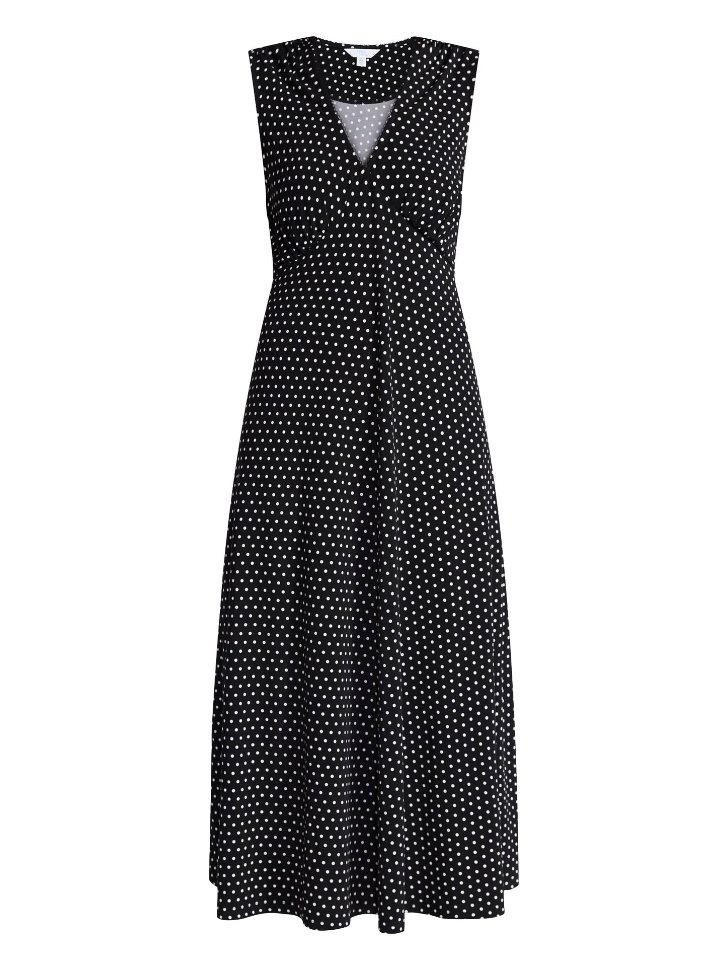 Fashnica -Women's- Sleeveless- V-Neck- Printed- Midi -Dress.jpg