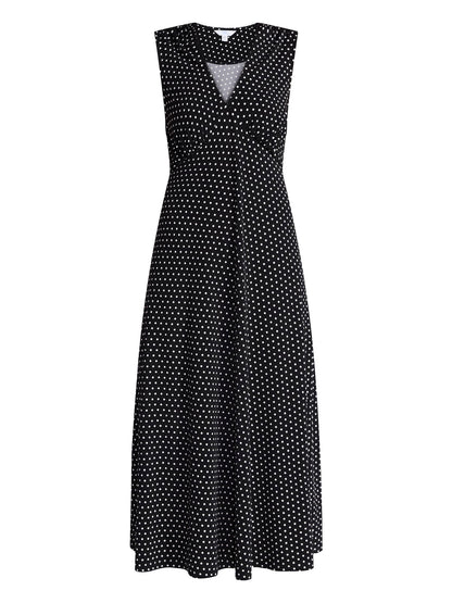 Fashnica -Women's- Sleeveless- V-Neck- Printed- Midi -Dress.jpg