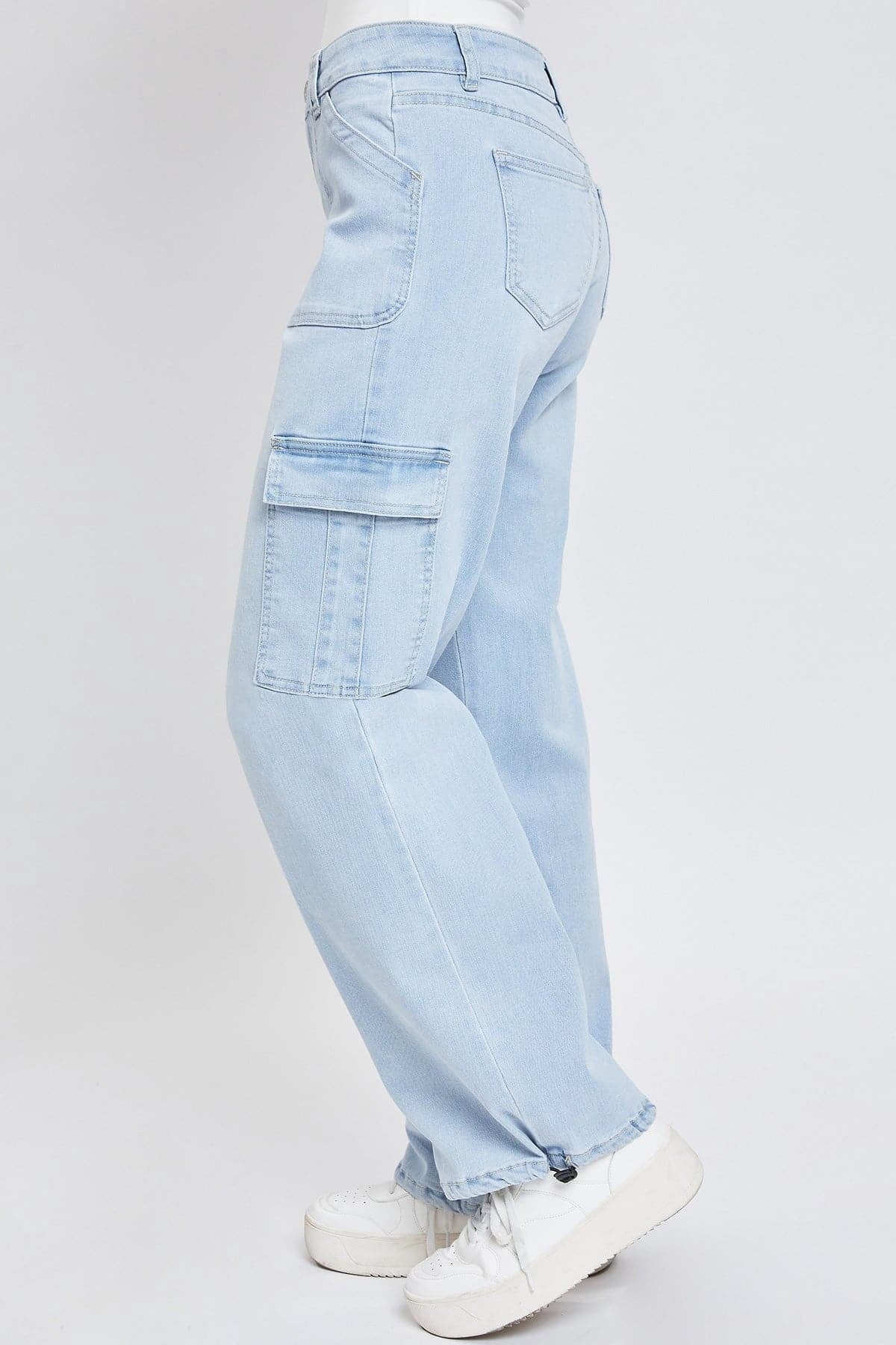 Fashnica -Women's- Cargo -Jeans -with- Bungee- Hem.jpg