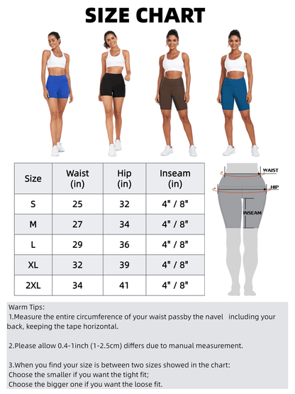Fashnica- High -Waist -Spandex- Yoga Shorts -Athletic.jpg