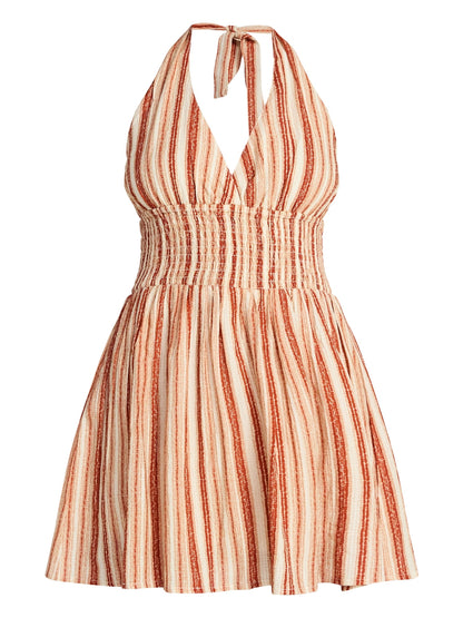 Fashnica -Smocked -Cotton- Halter -Mini -Dress.jpg