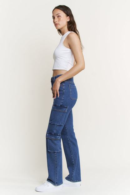 Fashnica -Vintage- Straight-Leg High-Rise -Cargo -Denim.jpg