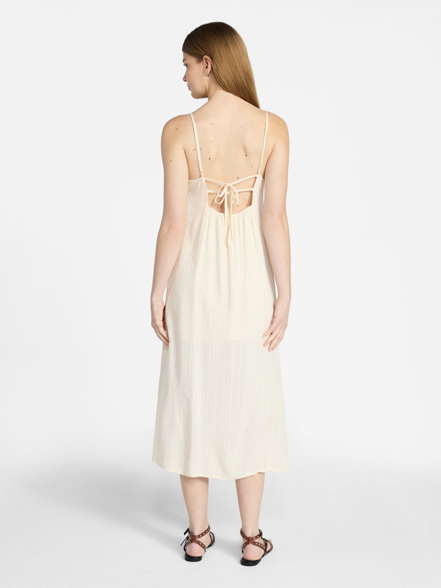 Fashnica -Women's- Beaded -Maxi Dress- with -Slits.jg