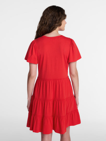 Fashnica -Women's- Plus- Cotton -Short- Sleeve- Swing -Dress.jpg