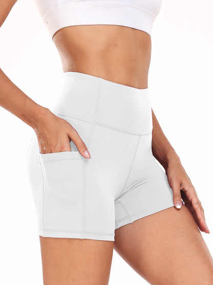 Fashnica- High -Waist -Spandex- Yoga Shorts -Athletic.jpg