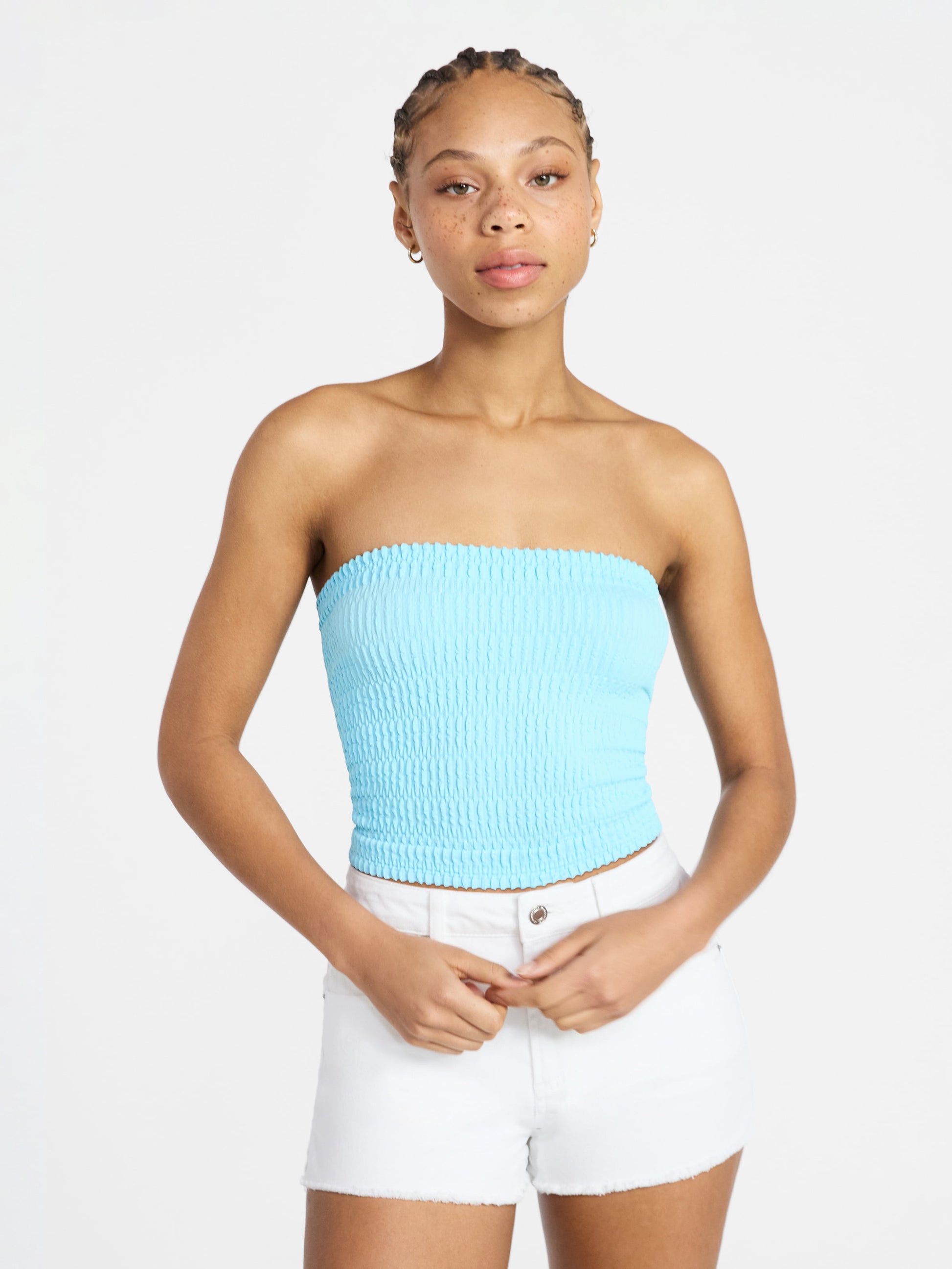 Fashnica -Women's -Seamless Textured- Tube- Top.jpg