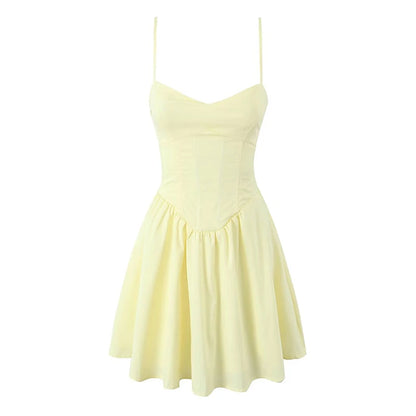 Fashnica -Lace-Up -Fishbone-Sling Party- Mini -Dress.jpg