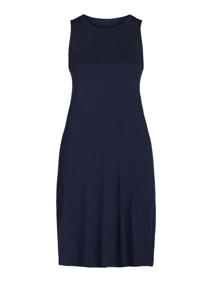 Time and Tru Women’s Sleeveless Knit Swing Dress, Sizes XS-XXXL