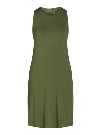 Time and Tru Women’s Sleeveless Knit Swing Dress, Sizes XS-XXXL
