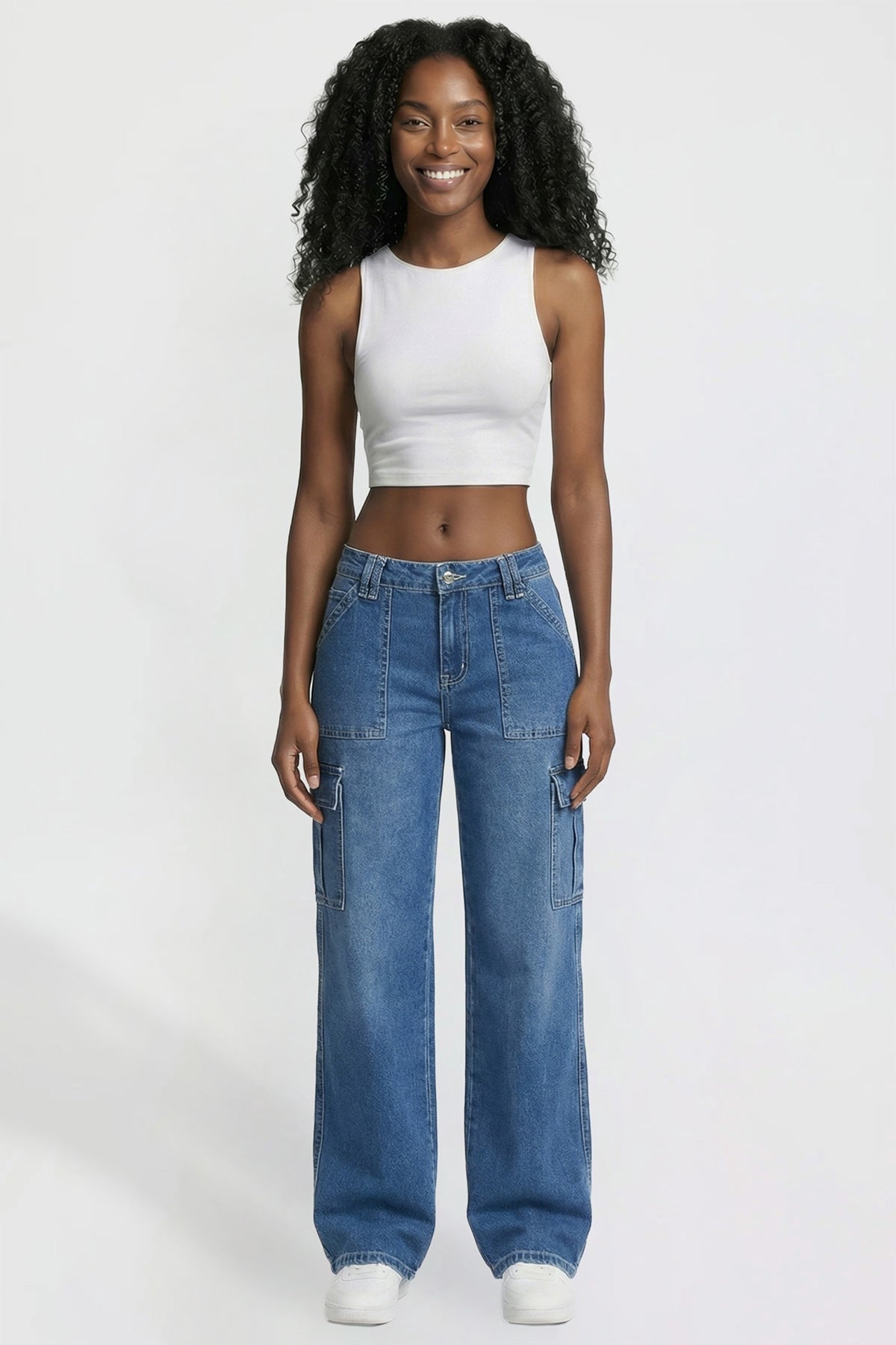 Fashnica -Women's- Low -Rise --Relaxed- Cargo -Jeans.jpg