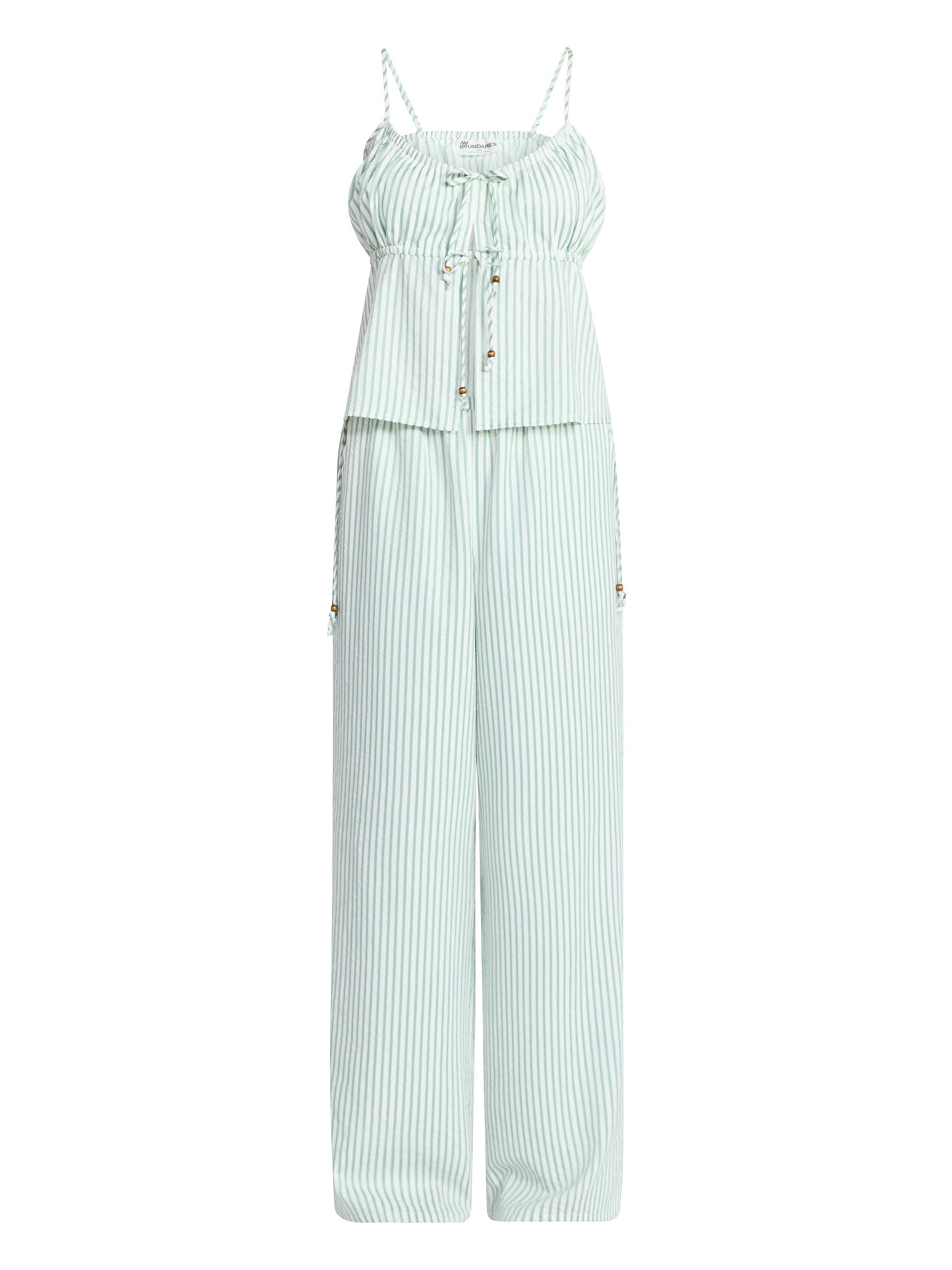 Fashnica- Chic -Seersucker- Tie-Cami Pants- Lounge -Set.jpg