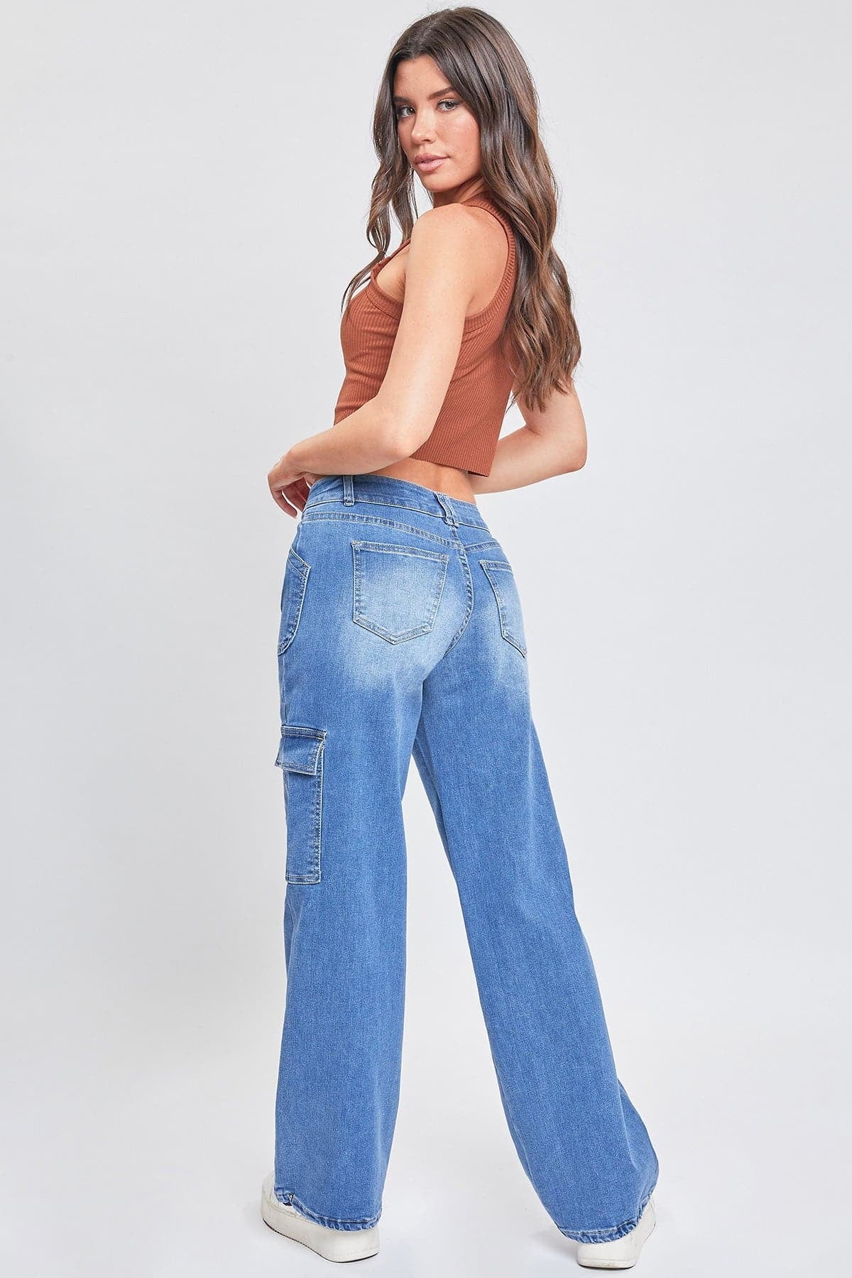 Fashnica -Women's- Cargo -Jeans -with- Bungee- Hem.jpg