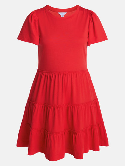 Fashnica -Women's- Plus- Cotton -Short- Sleeve- Swing -Dress.jpg