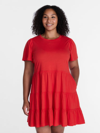 Fashnica -Women's- Plus- Cotton -Short- Sleeve- Swing -Dress.jpg