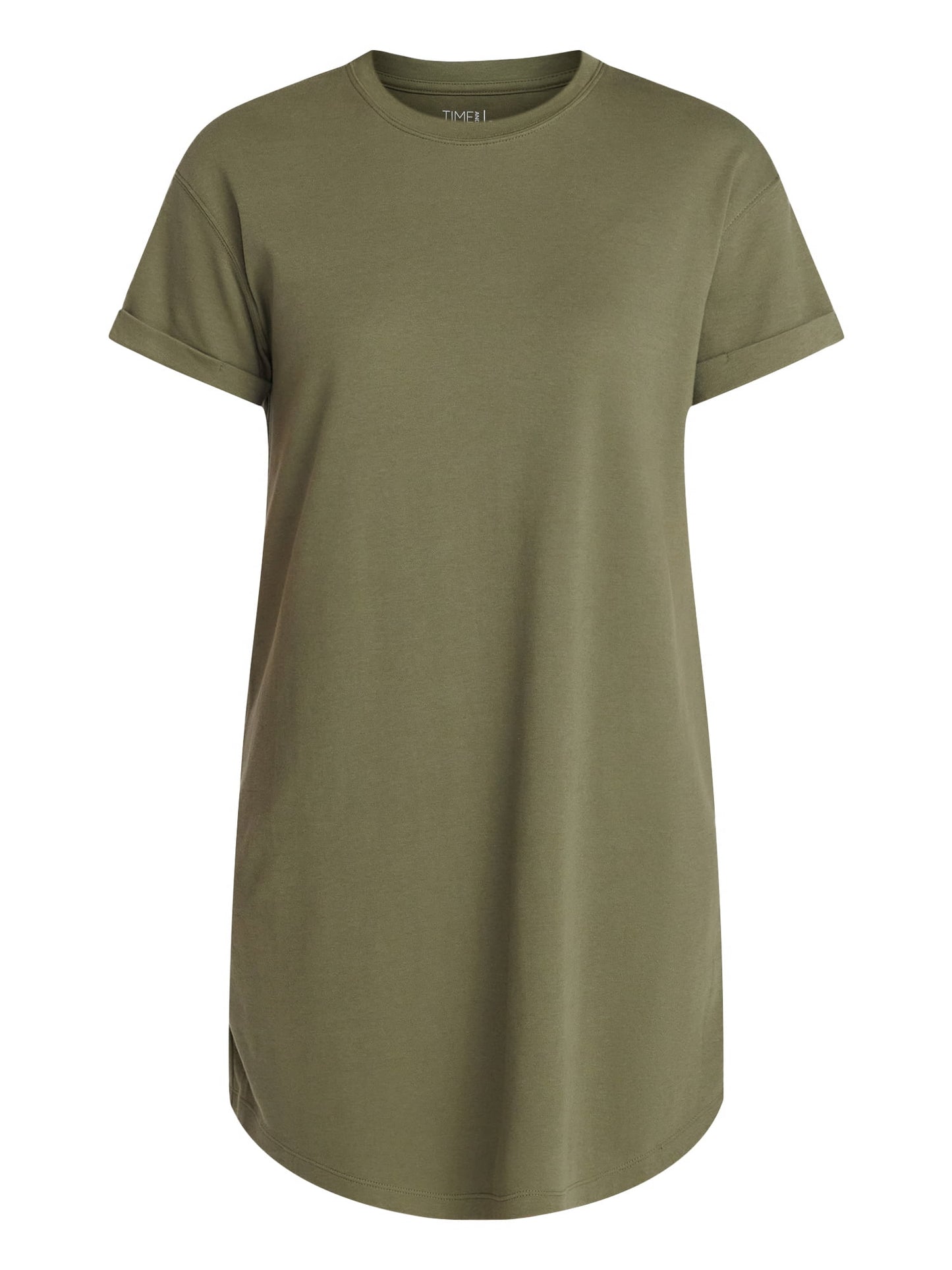 Fashnica -Women's -Cotton- Short Sleeve -T-Shirt -Dress.jpg