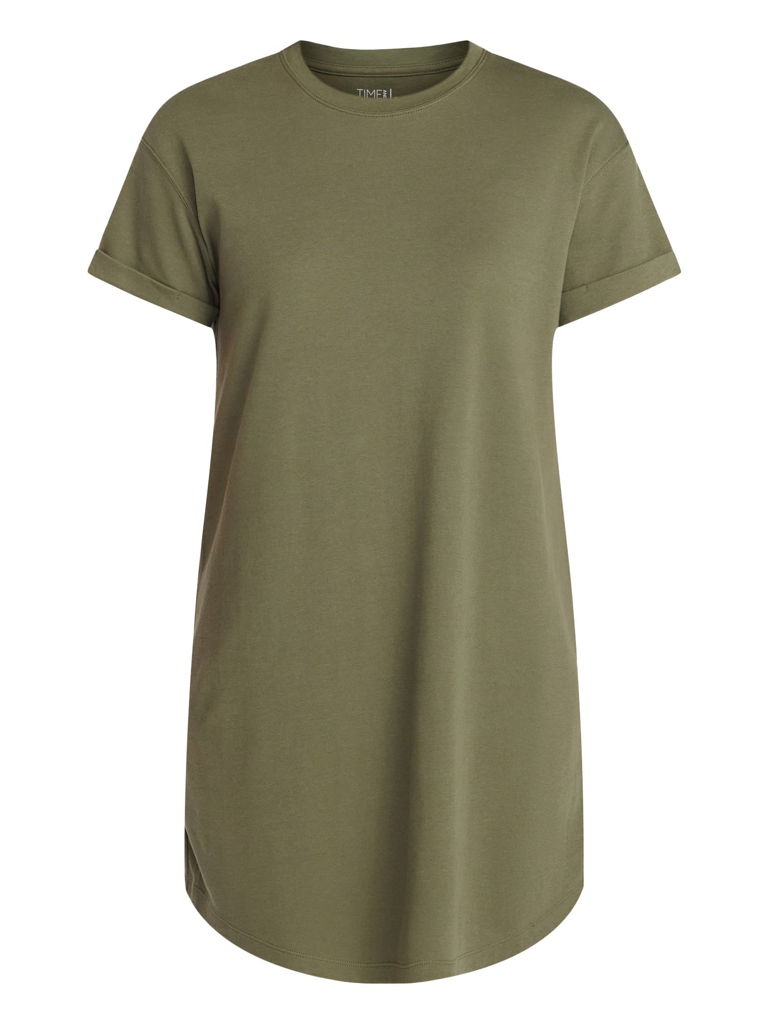 Fashnica -Women's -Cotton- Short Sleeve -T-Shirt -Dress.jpg