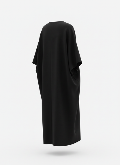 Midi Dress in Oversized Boxy Cut