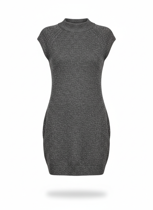 Short Dress with a Bodycon Cut